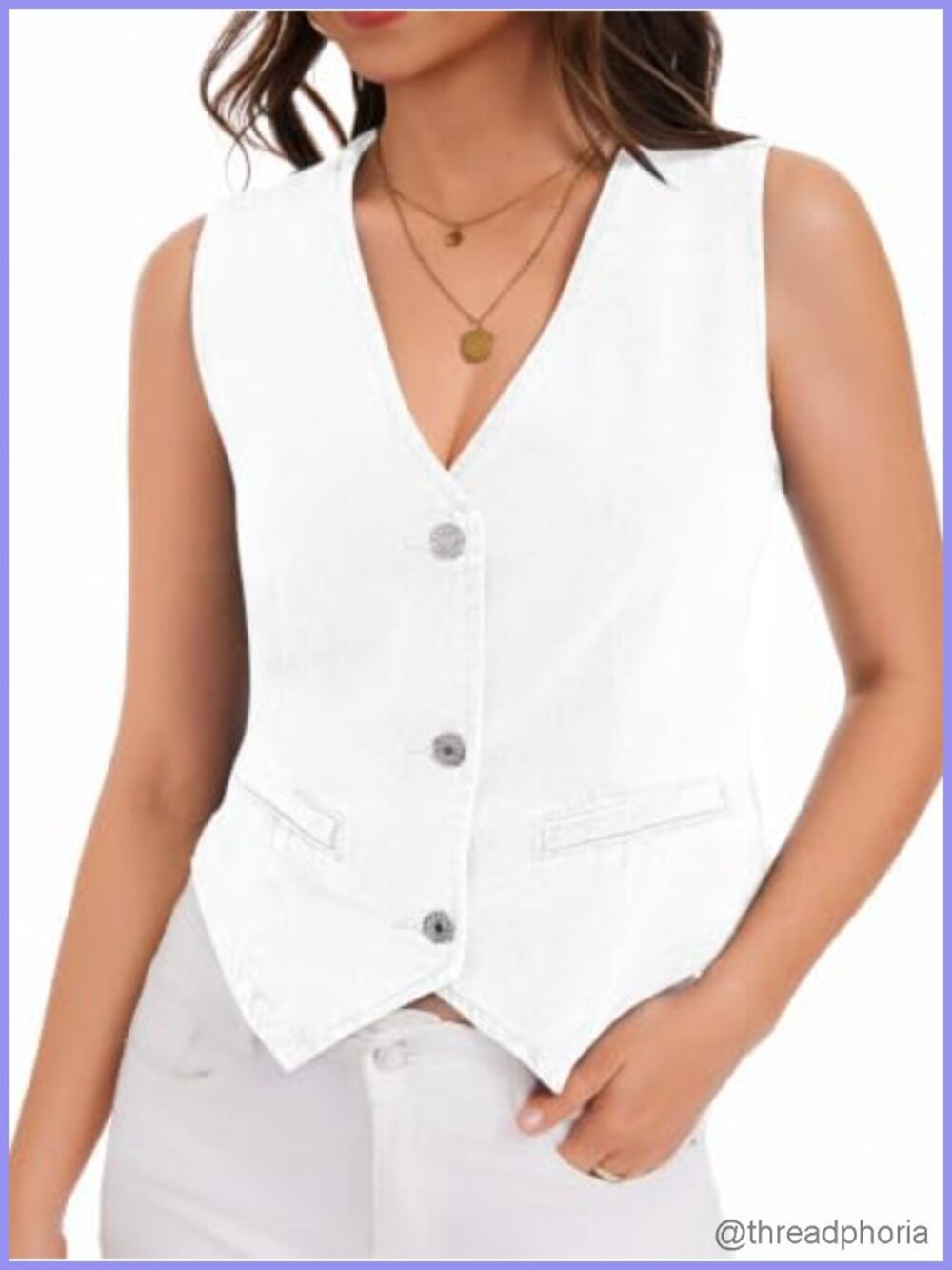 Sleeveless Denim Vest Women Country Concert Cowgirl Top Cotton